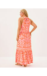 Montecito Halter Maxi Dress - Breezy Palm