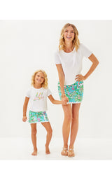 Mini Rally Tee - Bright Delight Patch Lilly Graphic