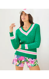 Brockton Sweater - Kitts Green X Pink Bliss Tipping