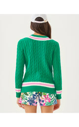 Brockton Sweater - Kitts Green X Pink Bliss Tipping