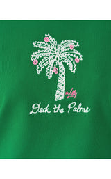 Ballad Cotton Sweatshirt - Multi Deck The Palms Embroidery