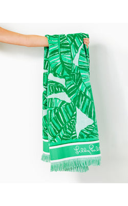 GWP Beach Towel - Spearmint Let's Go Bananas