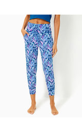 UPF50+ Island High Rise Crop Jogger - Star Gazing