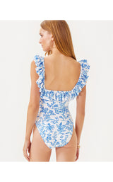 Aemma Ruffle One Piece Swimsuit - Tall Tales