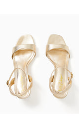 Cherie Sandal - Gold Metallic