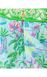 Amalfi Silk Maxi Dress - Salt Pond Blue Sunny Dee Engineered Woven Maxi