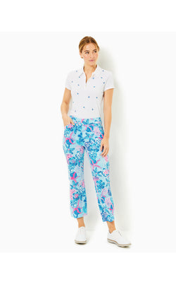 UPF50+ Alston Crop Pant - Bahamas Beachcomber