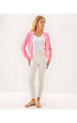Faretta Cardigan - Conch Shell Pink