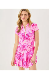 UPF50+ Luxletic Alona Dress - Parigi Pink Supporting Squad