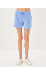 UPF50+ Lillabeth Short - Heathered Jacaranda Blue