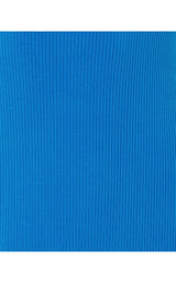 Ulla Rib Knit Maxi Dress - Morelle Blue