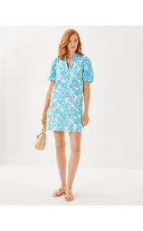 Mialeigh Elbow Sleeve Linen Dress - Simply The Zest