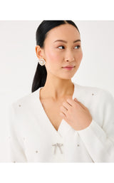 Ellorie Sweater - Coconut Paradise Rhinestones