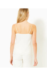 Axler Bias Silk Cami - Coconut