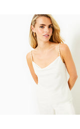 Axler Bias Silk Cami - Coconut