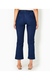 Parrish High Rise Crop Flare - Cosmic Wash