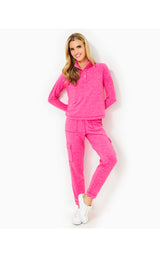 UPF50+ 28.5" Eva Pant - Heathered Passion Fruit Pink