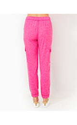 UPF50+ 28.5" Eva Pant - Heathered Passion Fruit Pink