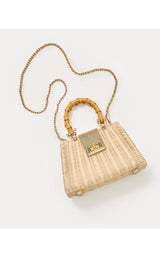 Leena Top Handle Bag - Natural