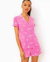 Valaine Pajama Top - Fluttering Hearts