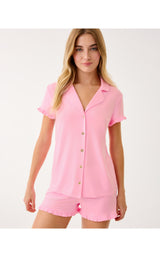 Augustina PJ Short - Conch Shell Pink
