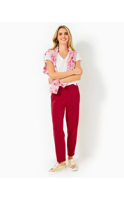 UPF50+ Riley Pant - Malbec Red