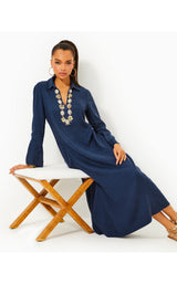 Simona Dress - Low Tide Navy