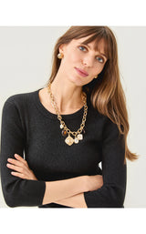 Esli Sweater - Black Metallic