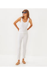 Gabbie Knit Top - Resort White