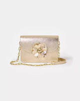 Amalia Crossbody Bag - Gold Metallic