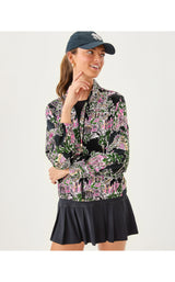 UPF50+ Luxletic Aegean Jacket - Onyx Pb Anniversary Toile