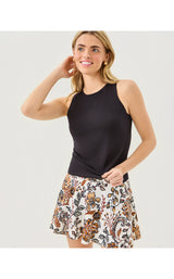 UPF50+ Barcelona High Rise Skort - Coconut Take Meowt