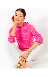 Deba Sweater - Passion Fruit Pink Marl