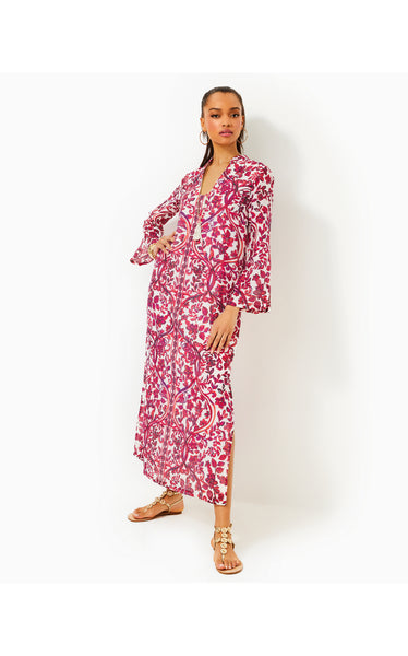 Irella Maxi Caftan Dress - Slice Of Paradise