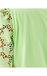 Sebene Knit Top - Cool Mint
