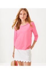 Paulson Knit Top - Rousseau Pink