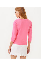 Paulson Knit Top - Rousseau Pink