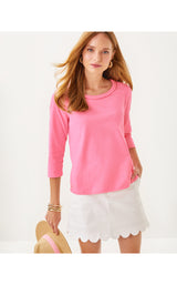 Paulson Knit Top - Rousseau Pink