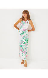 Melodie Maxi Dress - Oversized Orchids On The Avenue