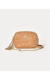 Dessa Cork Crossbody - Natural