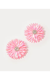 Slice of Sunshine Earrings - Rousseau Pink