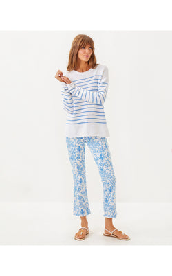 Lotan Sweater - Sunwashed Blue Tidepool Stripe