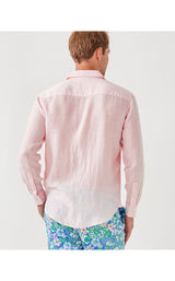 Mens Stuff Addison Shirt - Pink Muse