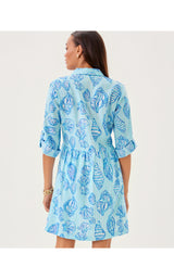 Shaela Dress - Fresh Water Blue Cool As Shell