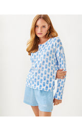 Tensley Sweater - Sunwashed Blue Slice of Sunshine