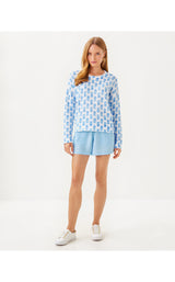 Tensley Sweater - Sunwashed Blue Slice of Sunshine