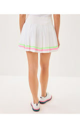Cosmina High Rise Skort - Resort White