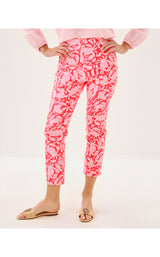 Nancee Crop Pant - Sunbaked Crab Collab