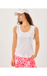 Meredith Tank - Resort White