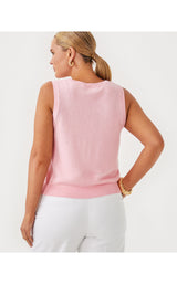 Amalia Sweater Tank - Pink Muse